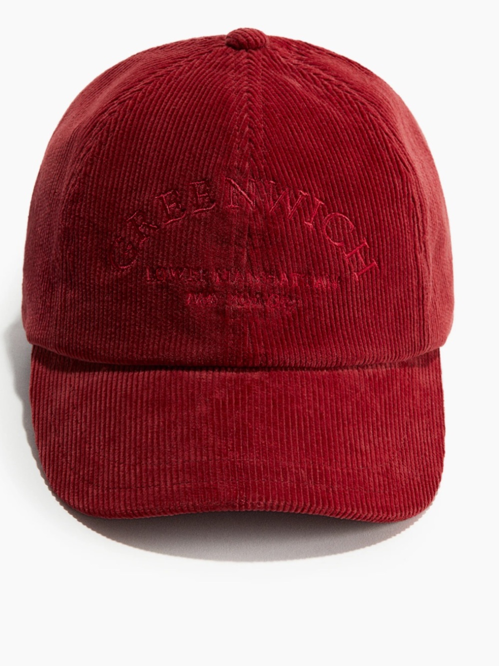 H&M Women's Red Greenwich Cap